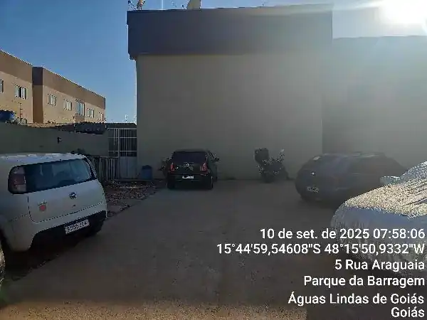Apartamento em PARQUE DA BARRAGEM SETOR 02, AGUAS LINDAS DE GOIAS - GO