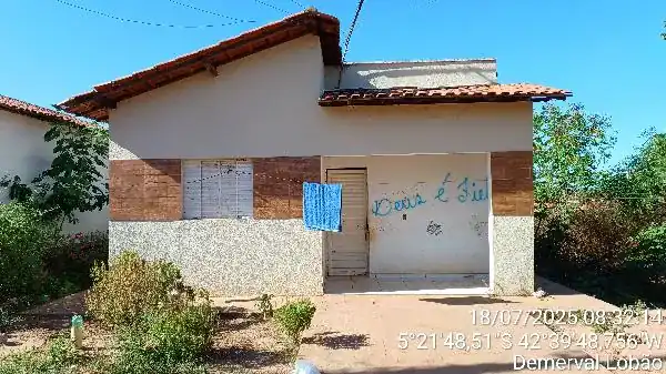 Casa em CIDADE NOVA, DEMERVAL LOBAO - PI