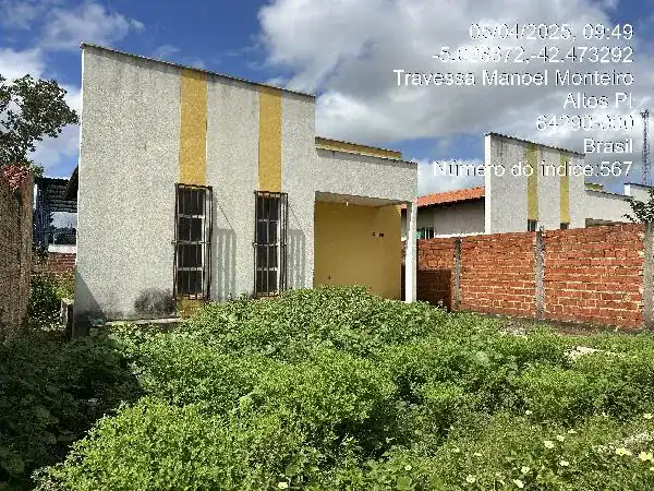 Casa em TRANQUEIRA, ALTOS - PI