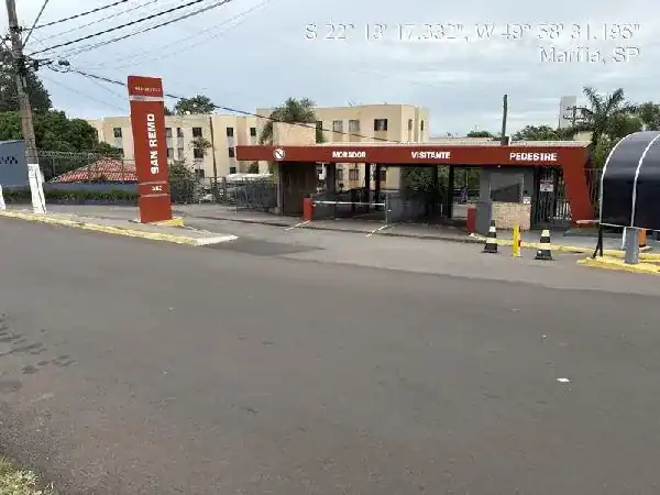 Apartamento em CONJ RES SAN REMO, MARILIA - SP