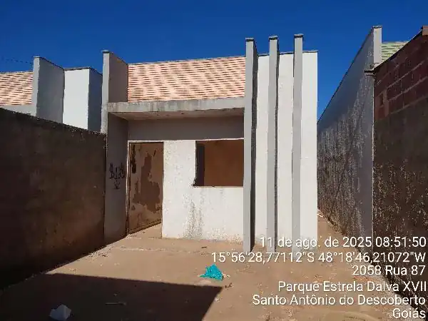 Casa em PARQUE ESTRELA DALVA XVI, SANTO ANTONIO DO DESCOBERTO - GO