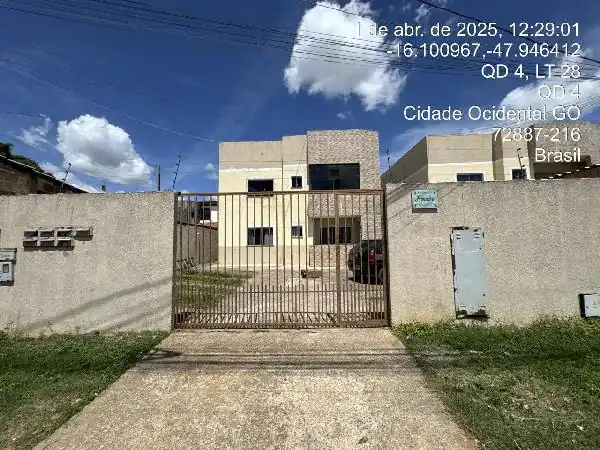 Apartamento em PARQUE NOVA FRIBURGO A, CIDADE OCIDENTAL - GO