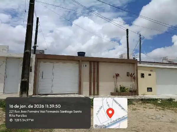 Casa em LOT FERNANDO SANTIAG, SANTA RITA - PB