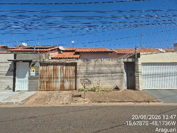 Casa em OURO VERDE, ARAGUARI - MG