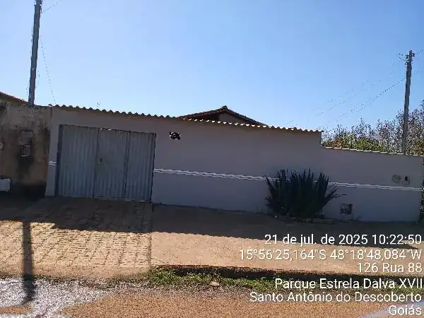 Casa em PARQUE ESTRELA DALVA XVII, SANTO ANTONIO DO DESCOBERTO - GO
