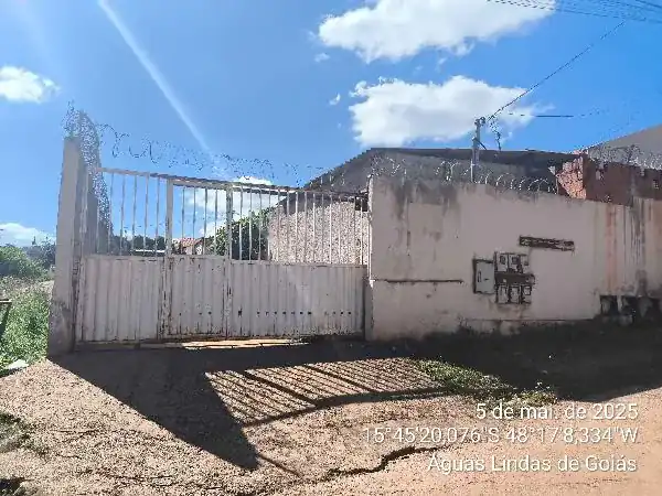 Casa em MANSOES IMPERATRIZ, AGUAS LINDAS DE GOIAS - GO