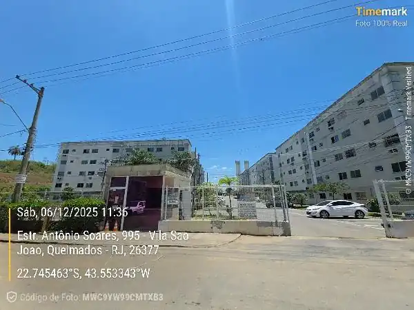 Apartamento em VILA SAO JOAO, QUEIMADOS - RJ