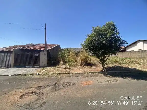 Terreno em JARDIM GALANTE, CEDRAL - SP