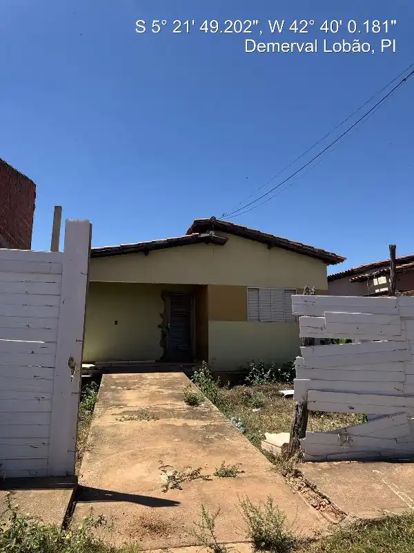 Casa em CIDADE NOVA, DEMERVAL LOBAO - PI