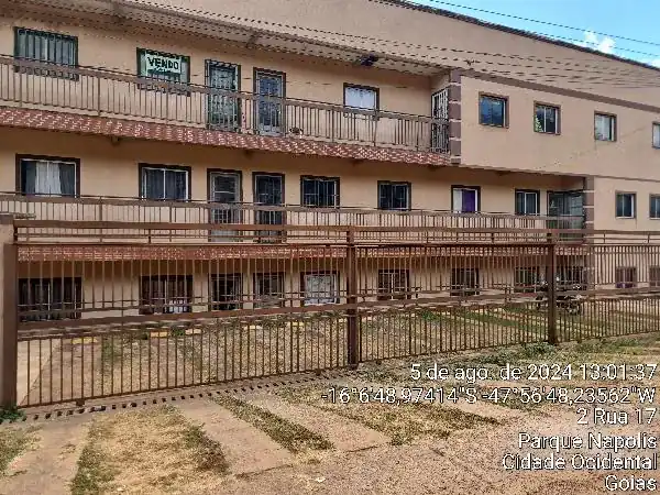 Apartamento em PARQUE NAPOLIS A, CIDADE OCIDENTAL - GO