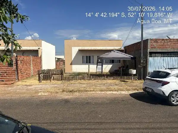 Casa em ÁGUA BOA, AGUA BOA - MT