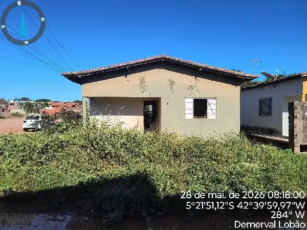 Casa em CIDADE NOVA, DEMERVAL LOBAO - PI