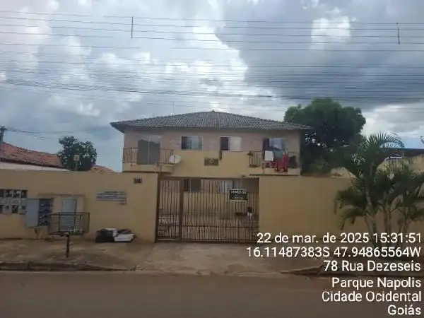 Apartamento em PARQUE NAPOLIS A, CIDADE OCIDENTAL - GO