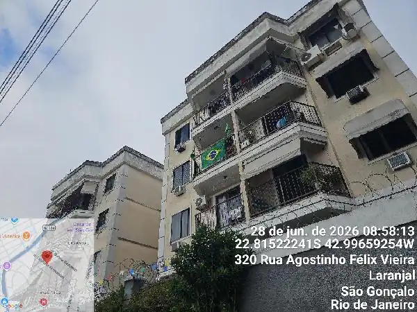 Apartamento em BOA VISTA DO LARANJA, SAO GONCALO - RJ