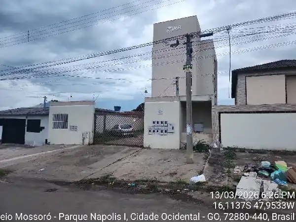Apartamento em PARQUE NAPOLIS A, CIDADE OCIDENTAL - GO