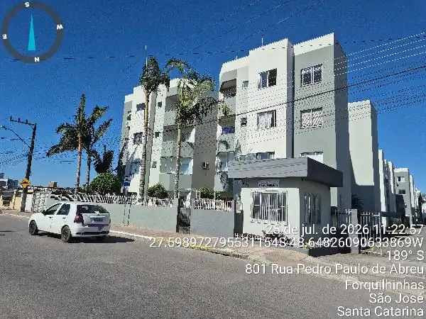 Apartamento em FORQUILHINHA, SAO JOSE - SC