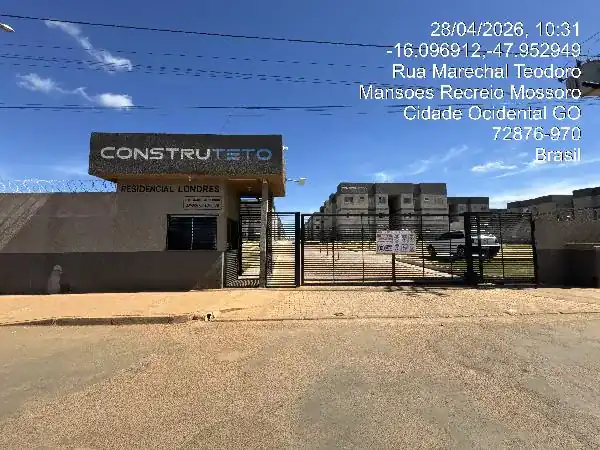 Apartamento em MANSOES RECREIO MOSSORO, CIDADE OCIDENTAL - GO