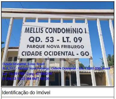 Apartamento em PARQUE NOVA FRIBURGO B, CIDADE OCIDENTAL - GO