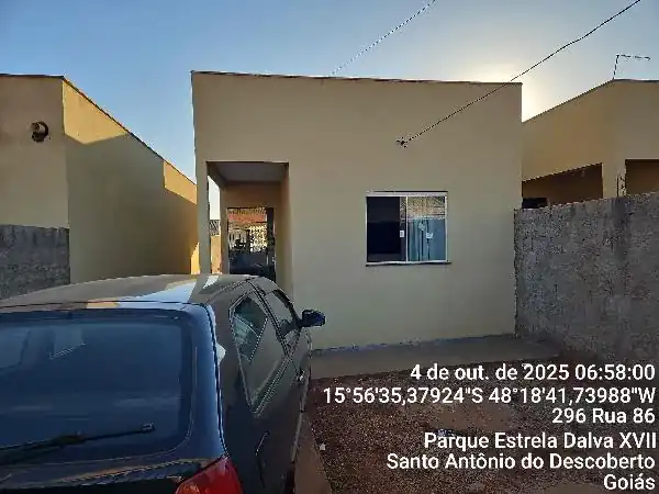 Casa em PARQUE ESTRELA DALVA XVI, SANTO ANTONIO DO DESCOBERTO - GO