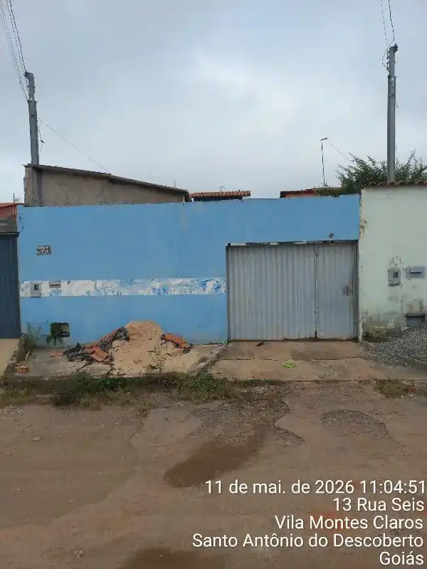 Casa em VILA MONTES CLAROS II, SANTO ANTONIO DO DESCOBERTO - GO