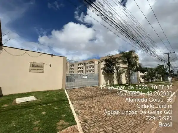 Apartamento em MANSOES CENTRO OESTE, AGUAS LINDAS DE GOIAS - GO