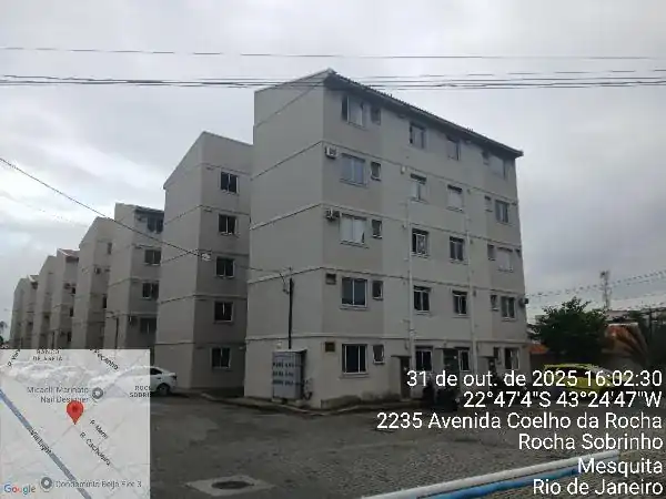 Apartamento em ROCHA SOBRINHO, MESQUITA - RJ