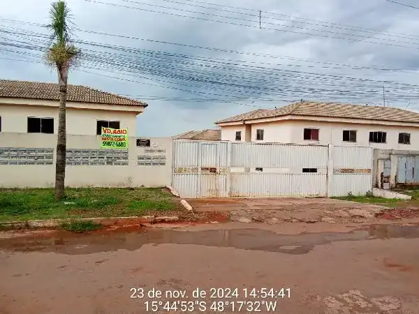 Apartamento em PARQUE DA BARRAGEM SETOR 11, AGUAS LINDAS DE GOIAS - GO
