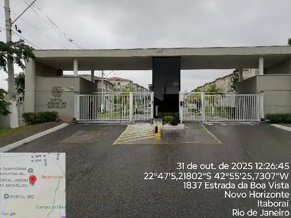 Apartamento em NOVO HORIZONTE (MANILHA), ITABORAI - RJ