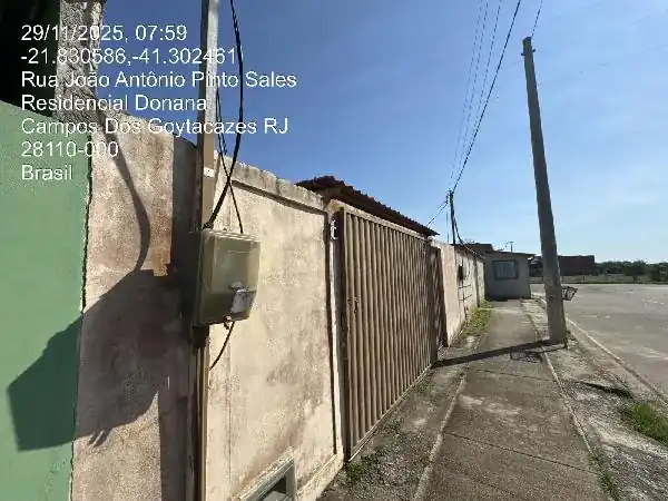 Casa em DONANA, CAMPOS DOS GOYTACAZES - RJ