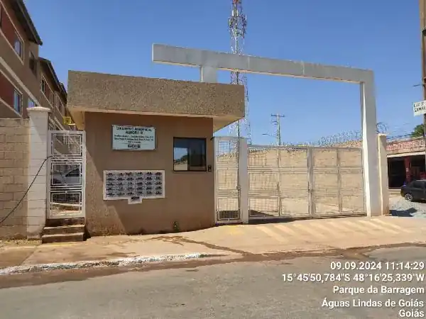 Apartamento em PARQUE DA BARRAGEM SETOR 05, AGUAS LINDAS DE GOIAS - GO
