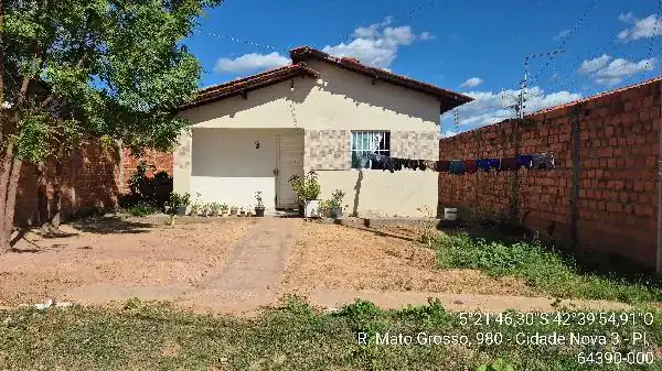 Casa em CIDADE NOVA, DEMERVAL LOBAO - PI