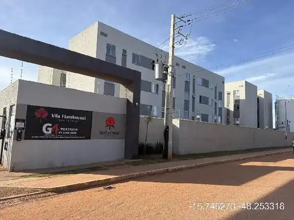 Apartamento em CHACARAS COIMBRA, AGUAS LINDAS DE GOIAS - GO