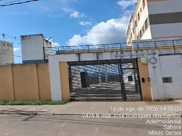 Apartamento em ADELMOLANDIA, SABARA - MG