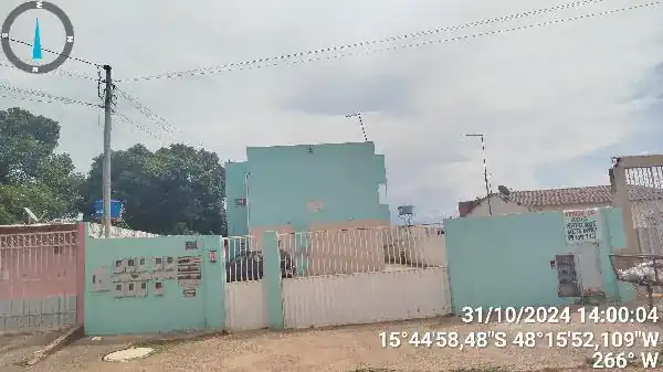 Apartamento em PARQUE DA BARRAGEM SETOR 02, AGUAS LINDAS DE GOIAS - GO