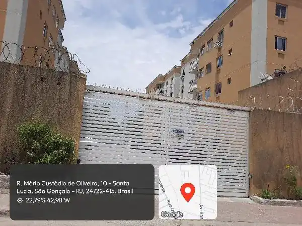 Apartamento em SANTA LUZIA, SAO GONCALO - RJ