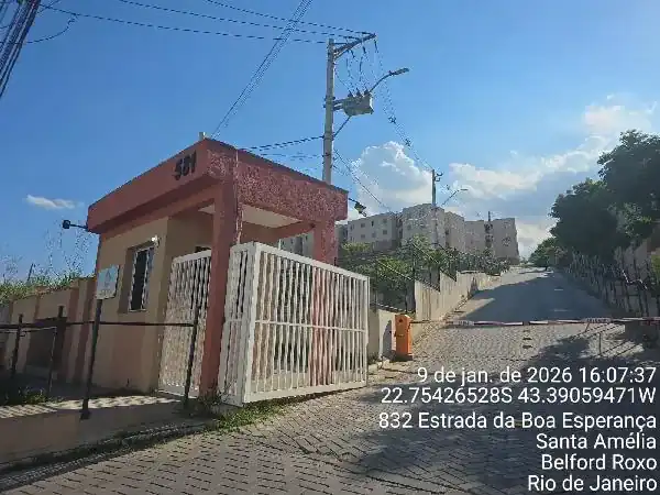 Apartamento em SANTA AMELIA, BELFORD ROXO - RJ