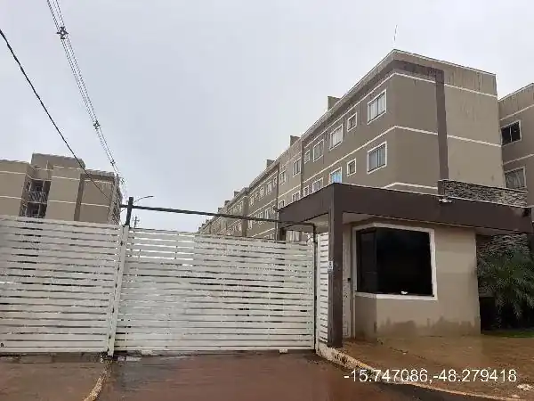 Apartamento em PARQUE DA BARRAGEM SETOR 08, AGUAS LINDAS DE GOIAS - GO