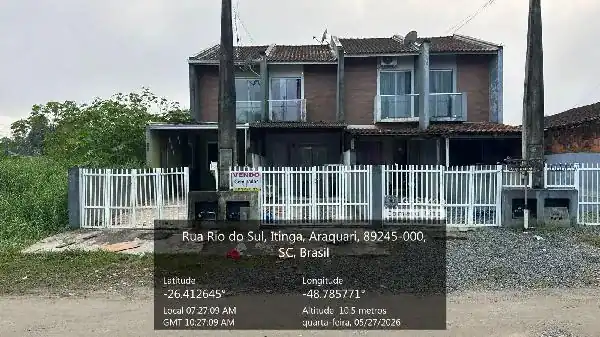 Casa em ITINGA, ARAQUARI - SC