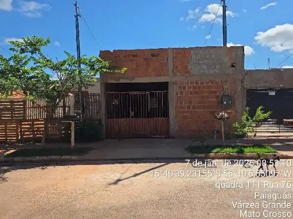Casa em PAIAGUAS, VARZEA GRANDE - MT