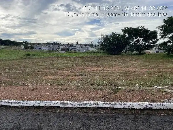 Terreno em LOTEAMENTO JARDIM BOA SORTE, ARAGUAINA - TO