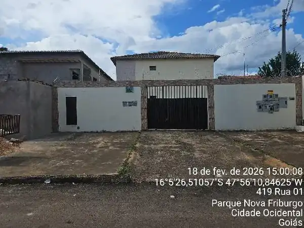 Apartamento em PARQUE NOVA FRIBURGO B, CIDADE OCIDENTAL - GO
