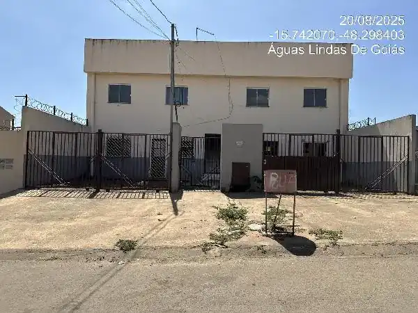 Apartamento em PARQUE DA BARRAGEM SETOR 10, AGUAS LINDAS DE GOIAS - GO