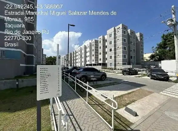 Apartamento em JACAREPAGUA, RIO DE JANEIRO - RJ