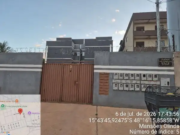 Apartamento em MANSOES OLINDA, AGUAS LINDAS DE GOIAS - GO