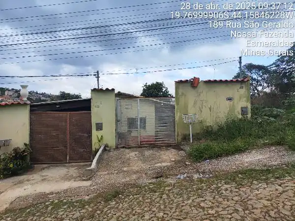 Casa em SANTA CECILIA, ESMERALDAS - MG
