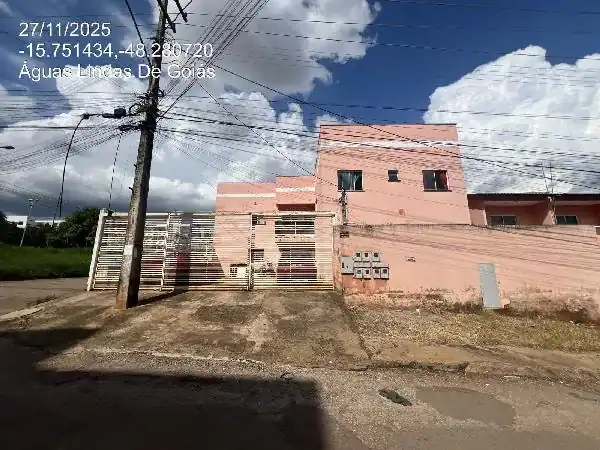 Apartamento em PARQUE DA BARRAGEM SETOR 12, AGUAS LINDAS DE GOIAS - GO