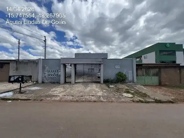 Apartamento em PARQUE DA BARRAGEM SETOR 02, AGUAS LINDAS DE GOIAS - GO