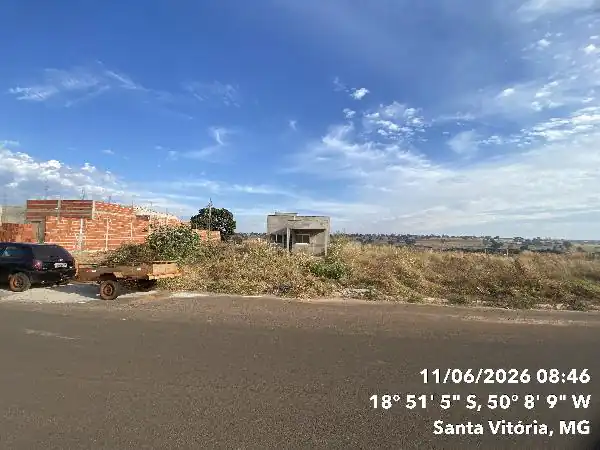 Terreno em BAIRRO BRASIL, SANTA VITORIA - MG