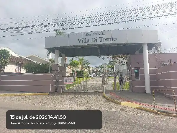 Apartamento em BOM VIVER, BIGUACU - SC