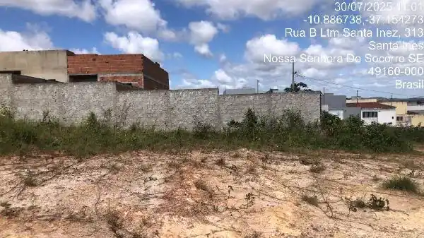Terreno em SANTA INES, NOSSA SENHORA DO SOCORRO - SE